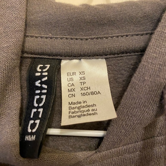 H&m cropped oversized hoodie - Picture 5 of 5